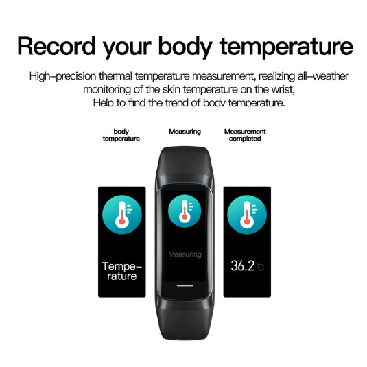 Fit Pro + Smart Health Fitness Activity Tracker | AMOLED 1.1"