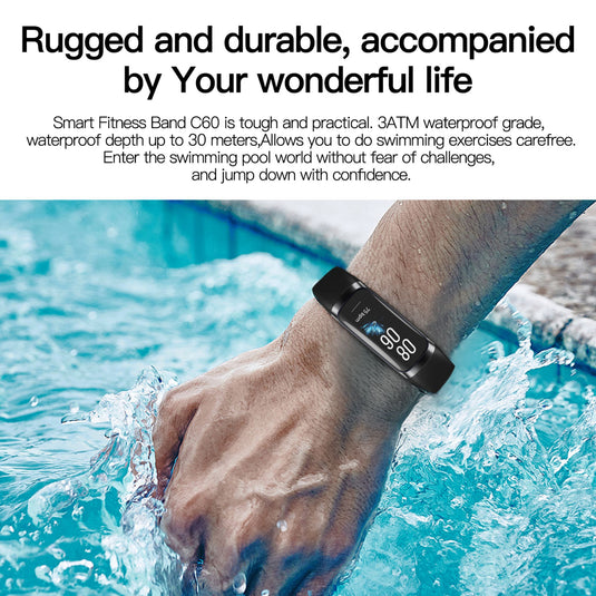 Fit Pro + Smart Health Fitness Activity Tracker | AMOLED 1.1"