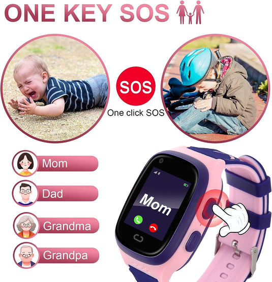 4G Kids Smart Watch ULTRA - AGPS, Video Call, SOS, Games *New Model*