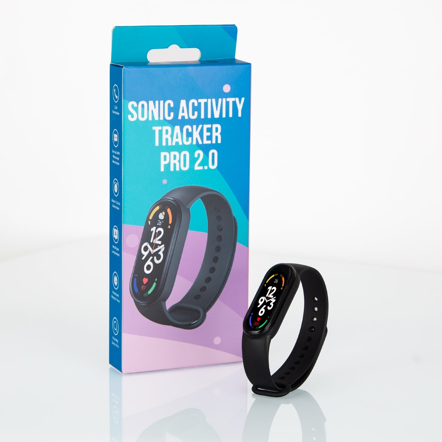 Kids Sonic Activity Tracker 2.0 (For Kids & Adults) Kids Smartwatch